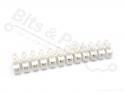 Terminal blocks 12-fold 2,5mm2 / 3A / 380V